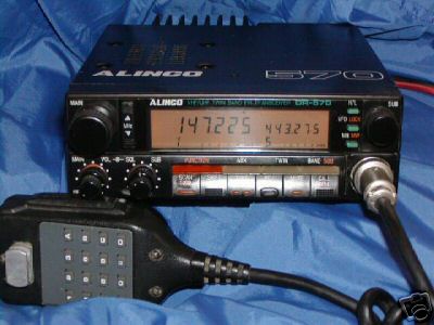 Alinco dr-570 dr 570 twin band 2M 70CM amateur ham