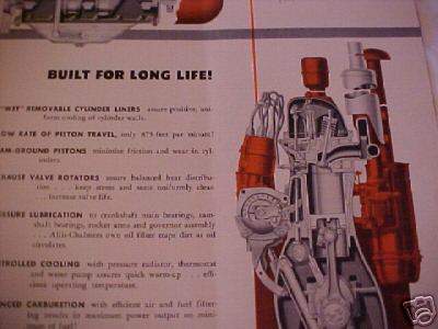 Allis-chalmers b tractor brochure