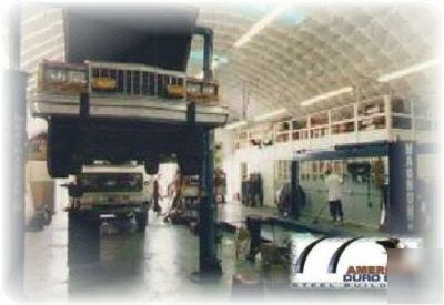 Amerduro steel arch building S40X40X16' metal buildings