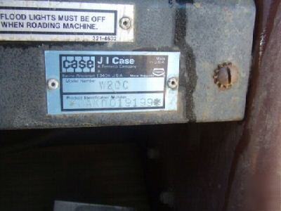 Case wheel loader/loading shovel