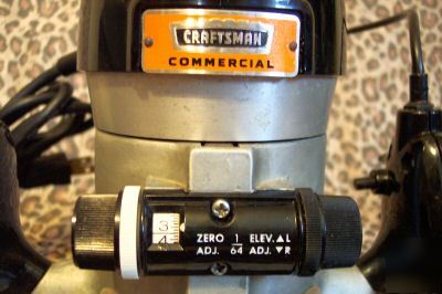 Craftsman commercial heavy duty 25K router 315.17380