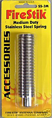 Firestik stainless steel antenna mount spring ss-3M