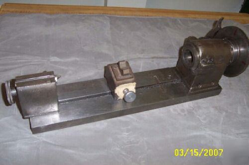Hardinge lathe bench center 