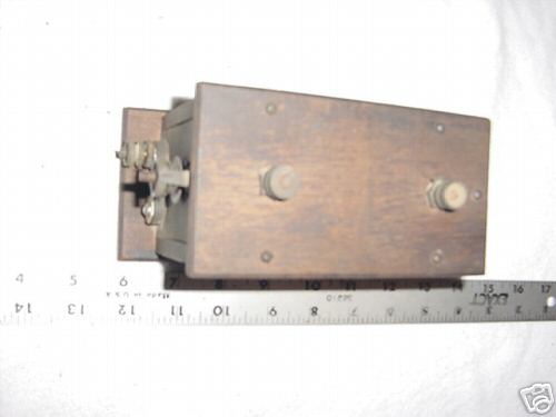 High tension buzz coil , hit miss gas engine antique