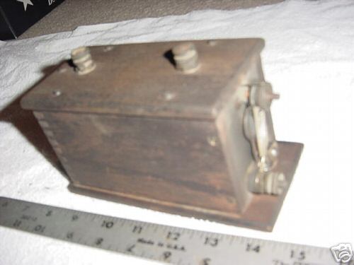 High tension buzz coil , hit miss gas engine antique