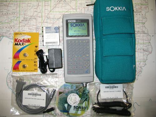 Like new sokkia SDR33 4MEG rtk data collector sdr gps
