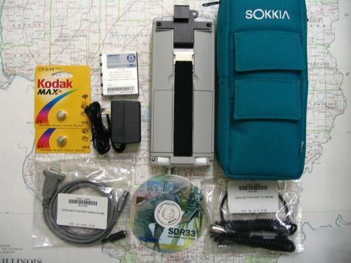Like new sokkia SDR33 4MEG rtk data collector sdr gps