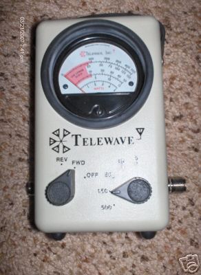 Like new telwave model 44A with case 