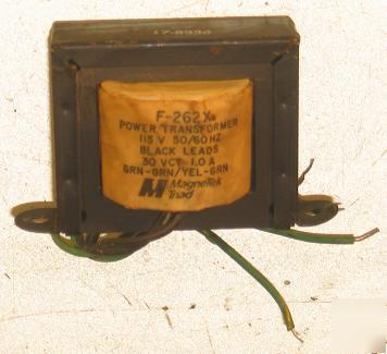 Magnetek triad F262X 115V/30VCT/1A transformer