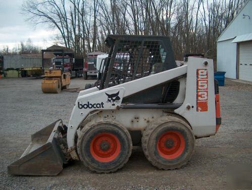 Nice 1995 bobcat 853 diesel skidsteer no ohio