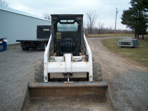 Nice 1995 bobcat 853 diesel skidsteer no ohio