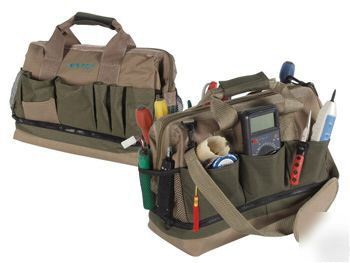 Nylon canvas tool bag ham radio field day avionics tech