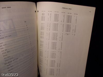 Original massey ferguson 71 rotary cutter parts manual
