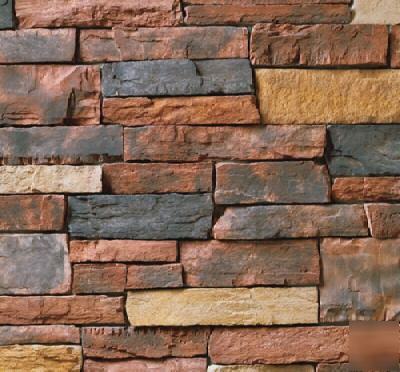 Owens corning stone red rock country ledgestone