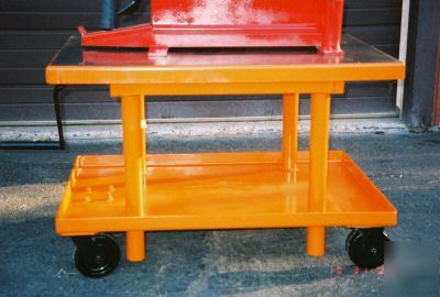 Tool & die/mold h.d. elevating ,lifting .rolling cart