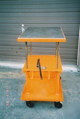 Tool & die/mold h.d. elevating ,lifting .rolling cart