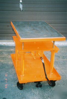 Tool & die/mold h.d. elevating ,lifting .rolling cart