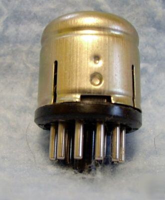 Yaesu ft 101 accessory plug nice shiny & original parts