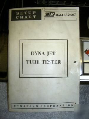 1 - b & k model 667 solid state tube tester (23K)
