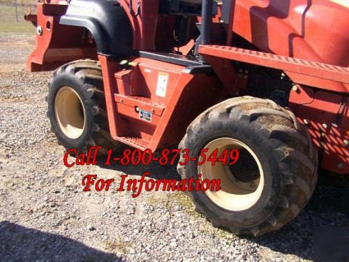 2003 ditch witch RT70H trencher & backhoe - 673 hours
