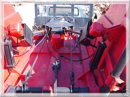 Batwing mower bush hog