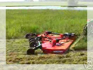 Batwing mower bush hog