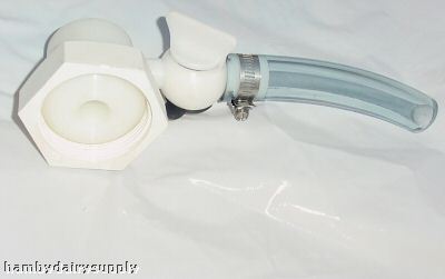 Handi valve 1.5 inch milk tank tapper
