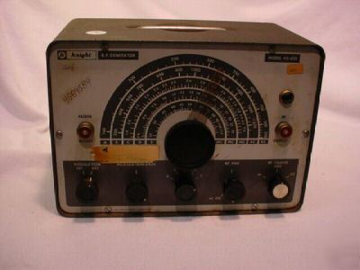 Knight kg-650 rf signal generator + manual