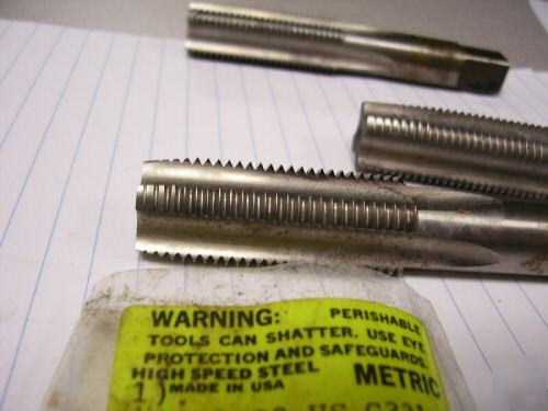 Like new M20 x 2.0 metric bottom tap set 