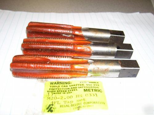 Like new M20 x 2.0 metric bottom tap set 