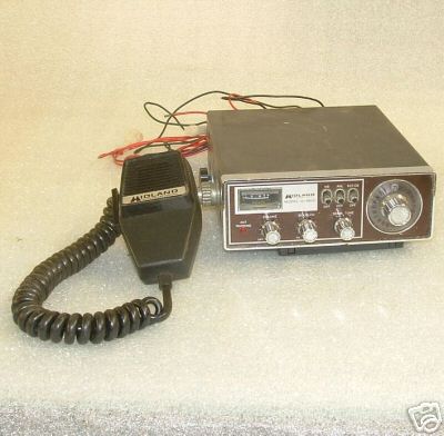 Midland 13-882C convoy buddy cb radio 23 channel w/mic 