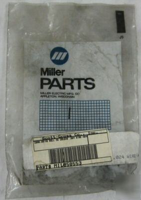 Miller 058553 gear, drive roll no groove .024 wire 