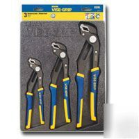 New vise grip hand tool 3 pc. groovelock tray set 