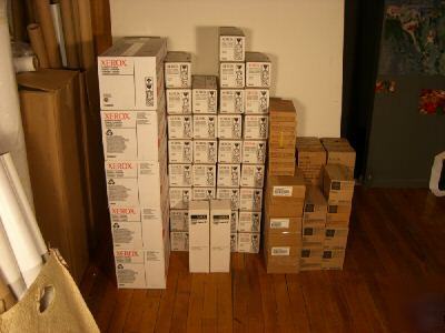New xerox docucolor DC12/DCS50 and genuine supplies