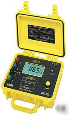 Professional ground resistance tester 4-point digital