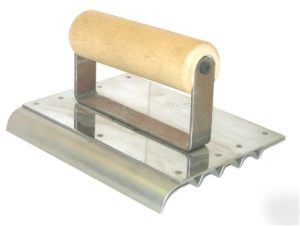 Safety step edger & groover stainless steel #8265