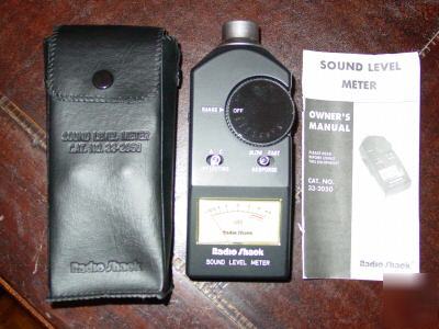 Sound level meter (radio shack) model 33-2050