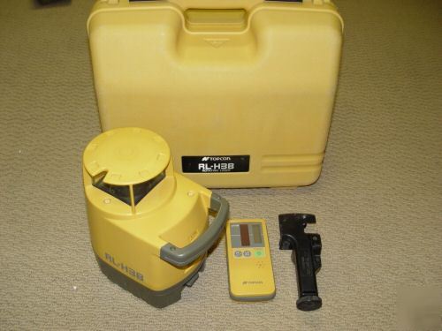 Topcon automatic laser level system rl-H3B super cond