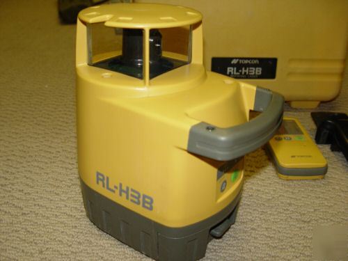 Topcon automatic laser level system rl-H3B super cond