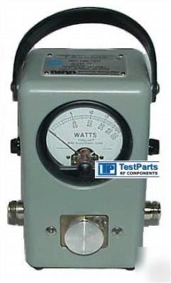 07-02953 bird model 43 wattmeter watt meter no elements