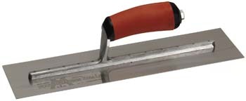 10 x 3 finishing trowel-curved durasoft handle