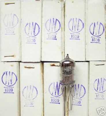 1520 / 6J9P russian pentode lot of 10 rare 