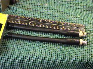 2 motorola vhf bnc antenna 6.5 inch rubber duck