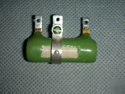 (2) power type wirewound variable resistor 10W 100OHM 