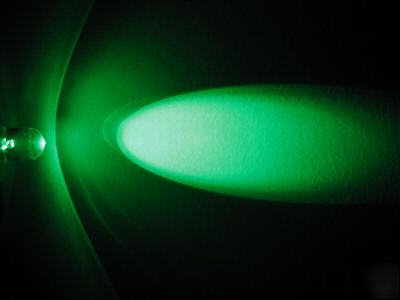 20PCS 10MM led green 20DEGREE waterclear 6000~7000MCD