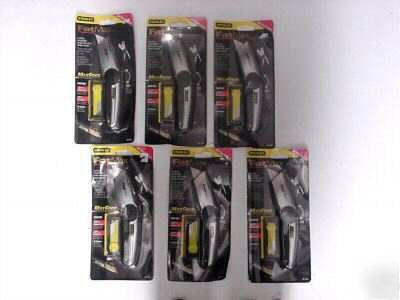 6) stanley fatmax utility quick change knife fat max 