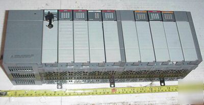 Allen bradley slc 500 10 slot 5/03 plc processor system