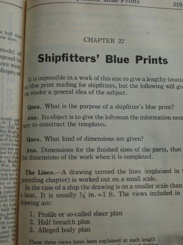 Audels blueprint reading book for mechanics & builders 
