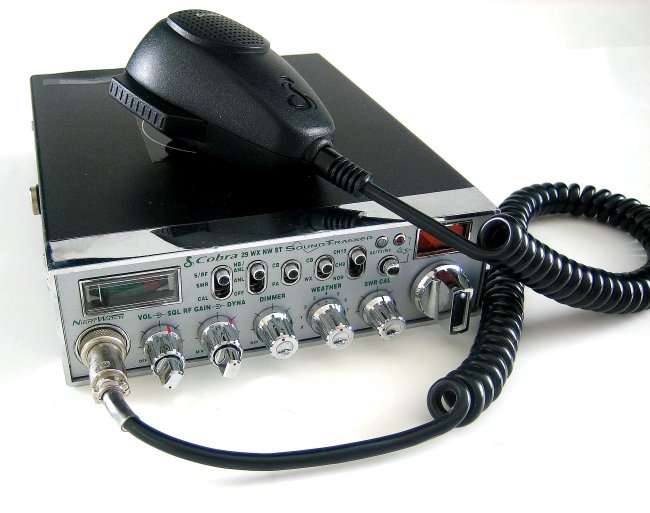 Cobra 29 wx nw st night watch ham radio / cb with mic