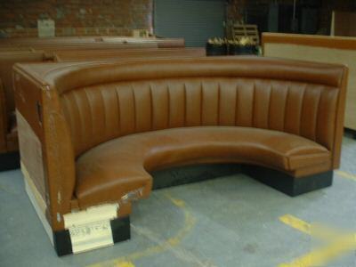 Dining restaurant banquette kitchen 